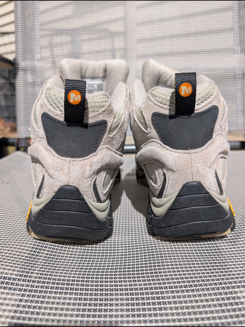 Merrell Moab Mid Hiking Boots Womens 9.5 Waterproof Vibram Trail Outdoor Shoe - Picture 6 of 8